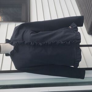 Matilda Jane Snap Button Ruffle Hem All is Calm Jacket